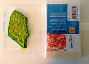 asparagus stamp materials - TabascoCatArt.com